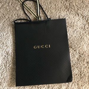 Gucci paper bag